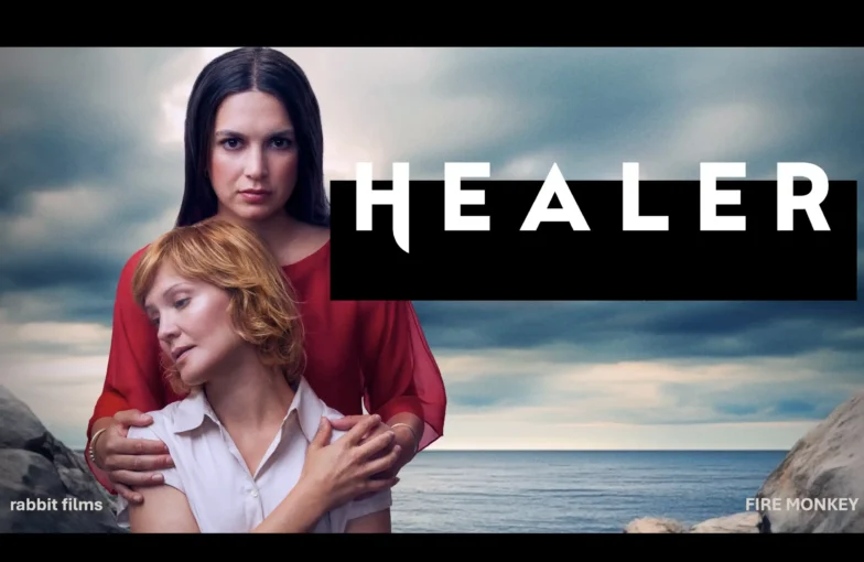 Poster from Finnish thriller Healer
