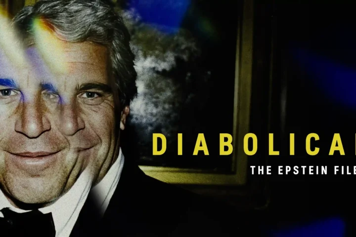 Poster for the Epstein doc Diabolical: The Epstein Files